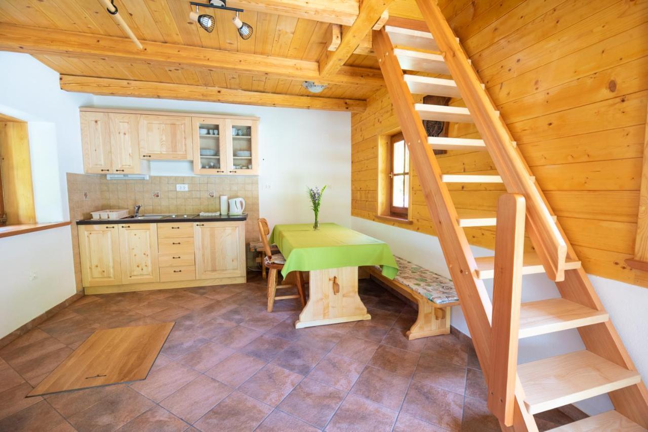 Cottages Kravanja Trenta Buitenkant foto